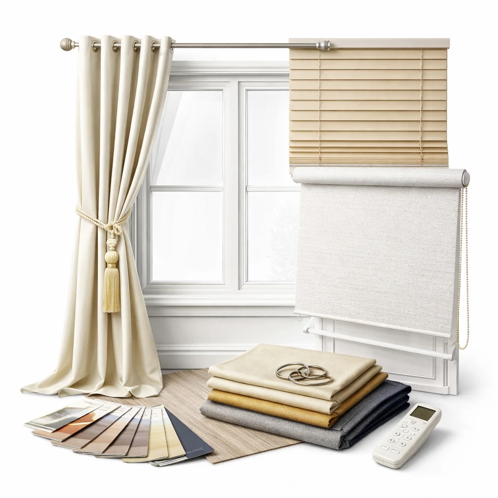 Windows, Curtains & Blinds